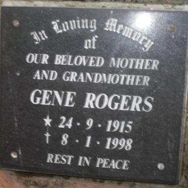 ROGERS Gene 1915-1998