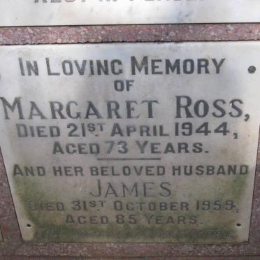 ROSS James -1959 &amp; Margaret -1944