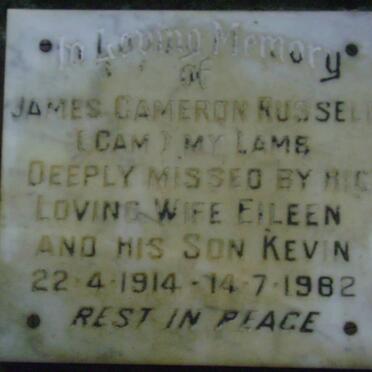 RUSSELL James Cameron 1914-1982