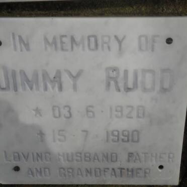 RUDD Jimmy 1920-1990
