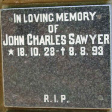 SAWYER John Charles 1928-1993