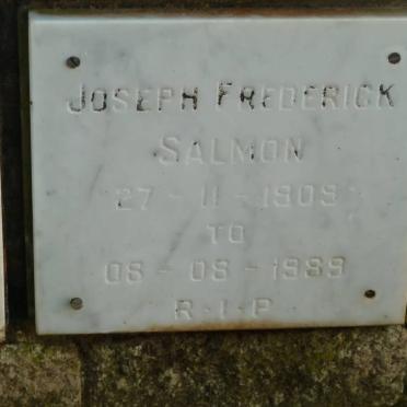 SALMON Joseph Frederick 1909-1989