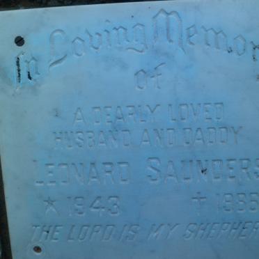 SAUNDERS Leonard 1943-1986