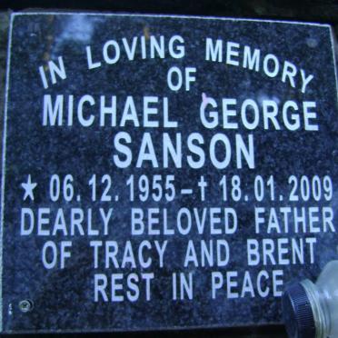SANSON Michael George 1955-2009