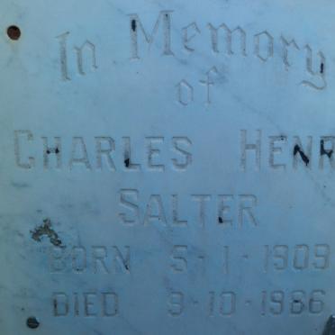 SALTER Charles Henry 1909-1986