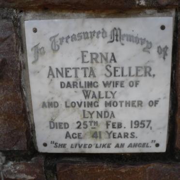 SELLER Erna Anetta -1957