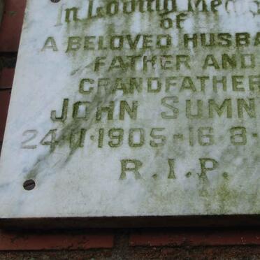 SUMNER John 1905-1980