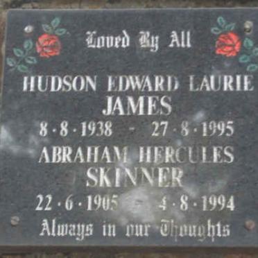 SKINNER Abraham Hercules 1905-1994 :: JAMES Hudson Edward Laurie 1938-1995