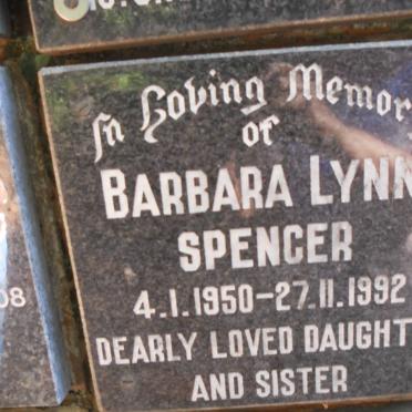 SPENCER Barbara Lynn 1950-1992
