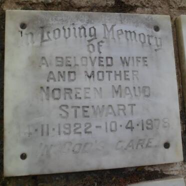 STEWART Noreen Maud 1922-1978