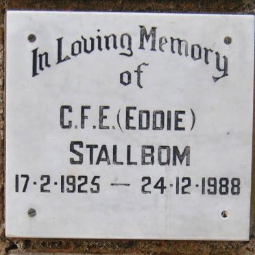STALLBOM C.F.E. 1925-1988