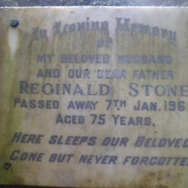 STONE Reginald -1962