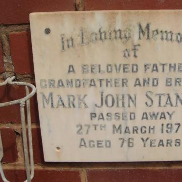 STANTON Mark John -1970