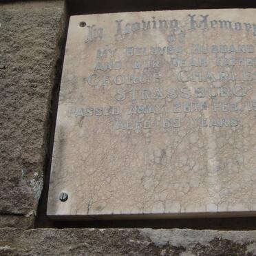 STRASSBURG George Charles -1968