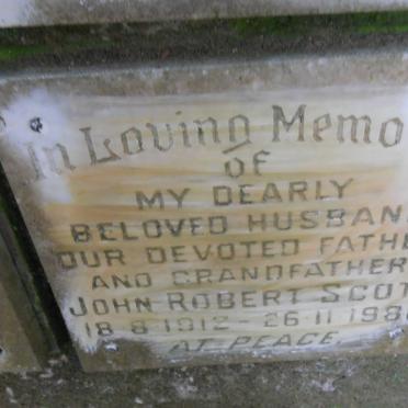 SCOTT John Robert 1912-1980
