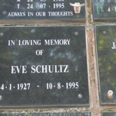 SCHULTZ Eve 1927-1995