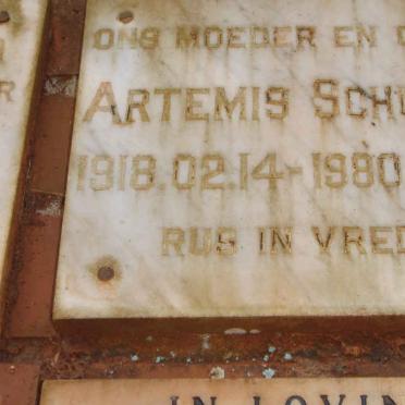 SCHULTZ Artemis 1918-1980