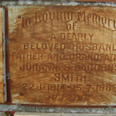 SMITH Johannes Jacobus 1914-1982