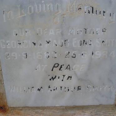 SMITH Georgina Maud Edna -1882-1984