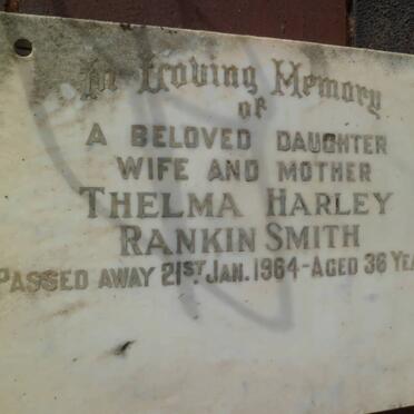 SMITH Thelma Harley Rankin -1964