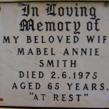 SMITH Mabel Annie -1975
