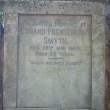 SMYTH Edward Prendercast  -1940