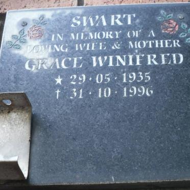 SWART Grace Winifred 1935-1996