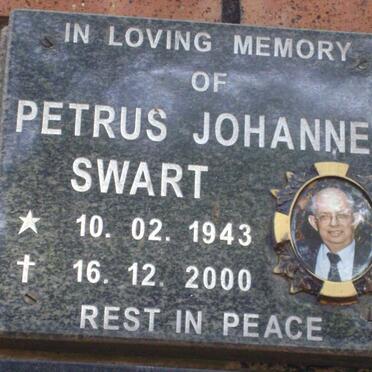 SWART Petrus Johannes 1943-2000