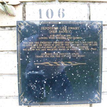 SWART Jennifer-Lee nee BANEY 1955-1999