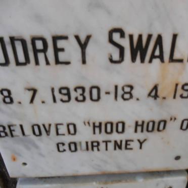 SWALES Audrey 1930-1991