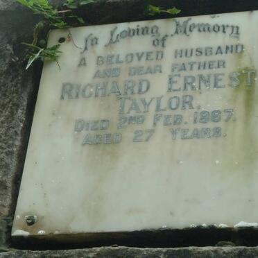 TAYLOR Richard Ernest -1967