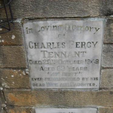 TENNANT Charles Percy -1949