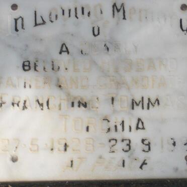 TORCHIA Franchino Tommaso 1928-1982