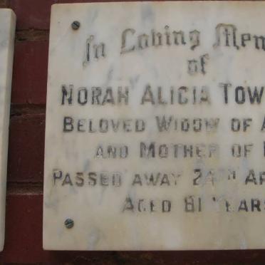 TOWNSEND Norah Alicia -1970