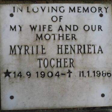 TOCHER Myrtle Henrieta 1904-1986