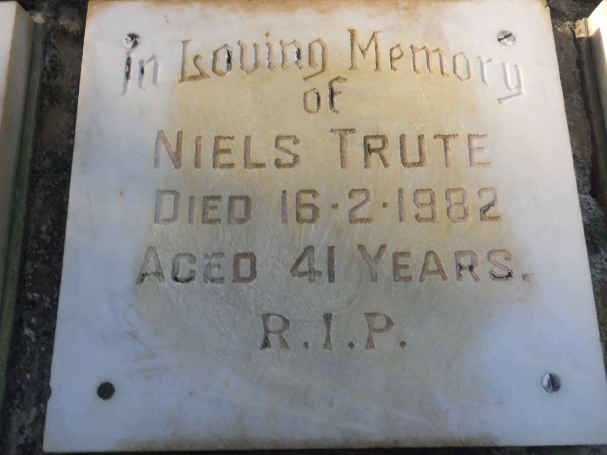 TRUTE Niels -1982