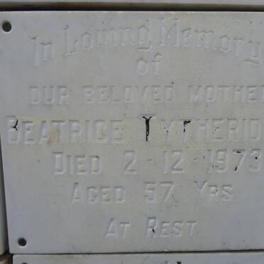 TYTHERIDGE Beatrice -1973