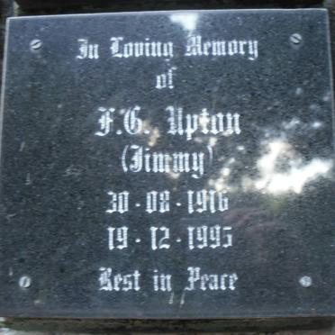 UPTON F.G. 1916-1995