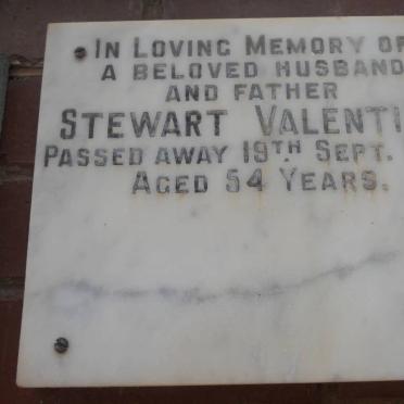 VALENTINE Stewart -1970