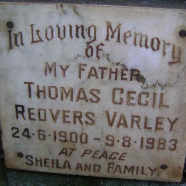 VARLEY Thomas Cecil Redvers 1900-1983