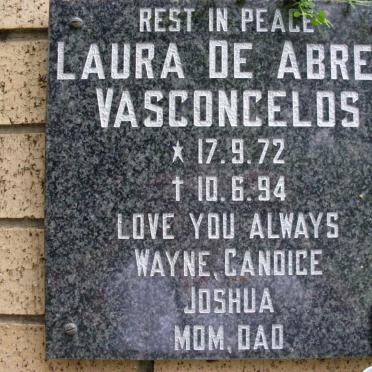 VASCONCELOS Laura De Abreu 1972-1994