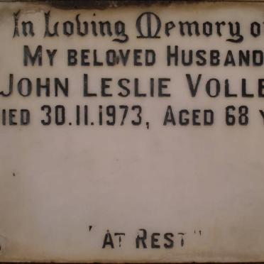 VOLLER John Leslie -1973