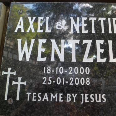 WENTZEL Axel -2000 &amp; Nettie -2008