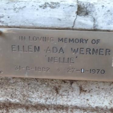 WERNER Ellen Ada 1882-1970