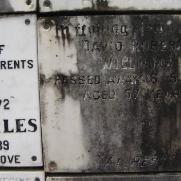 WILLIAMS David Robert -1972