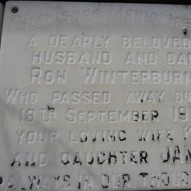 WINTERBURN Ron -1974