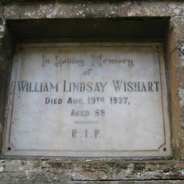 WISHART William Lindsay -1937