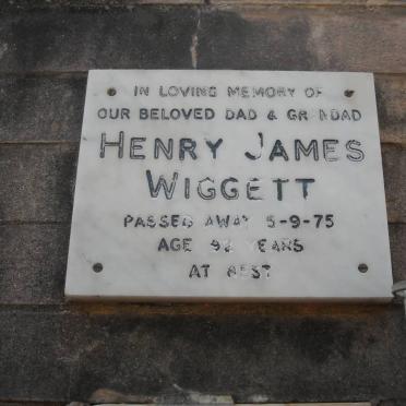 WIGGETT Henry James -1975