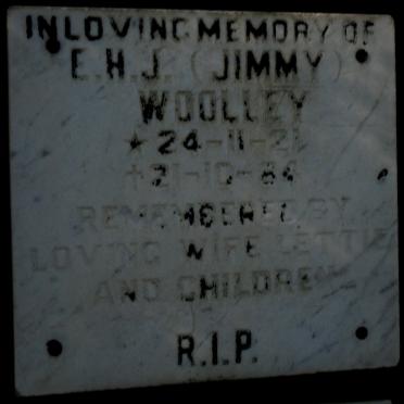 WOOLLEY E.H.J. 1921-1984
