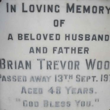 WOOD Brian Trevor -1970